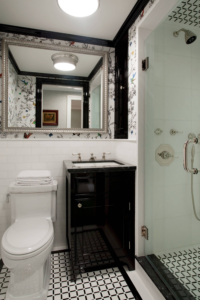 Black bathroom vanity ideas va