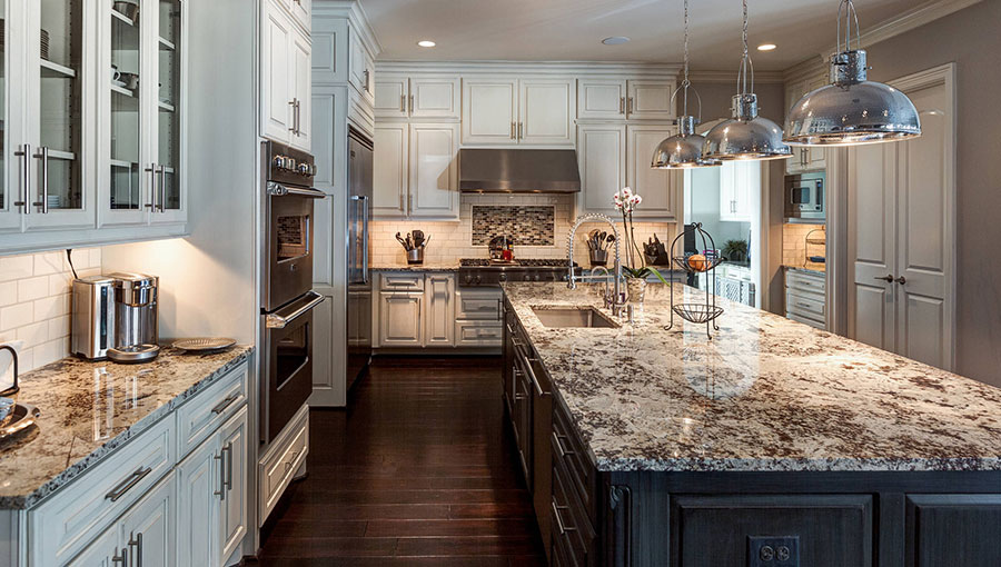 Granite and Ceramic Transitional Kitchen